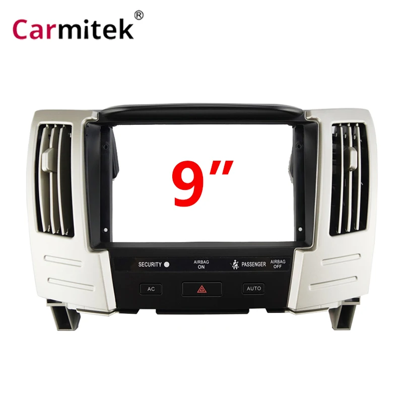 9 Inch Car Fascia Radio Panel for LEXUS RX300 RX330 RX350 Rx400h 2003-2009
