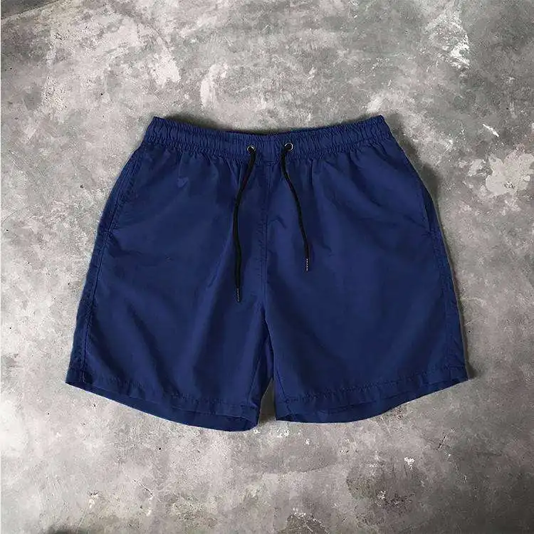 Top Apparel Quick Dry Breathable Men Shorts Summer Various Color Beach Wear Custom Embroidery Trunk Men's Swim Shorts755_voghion.com