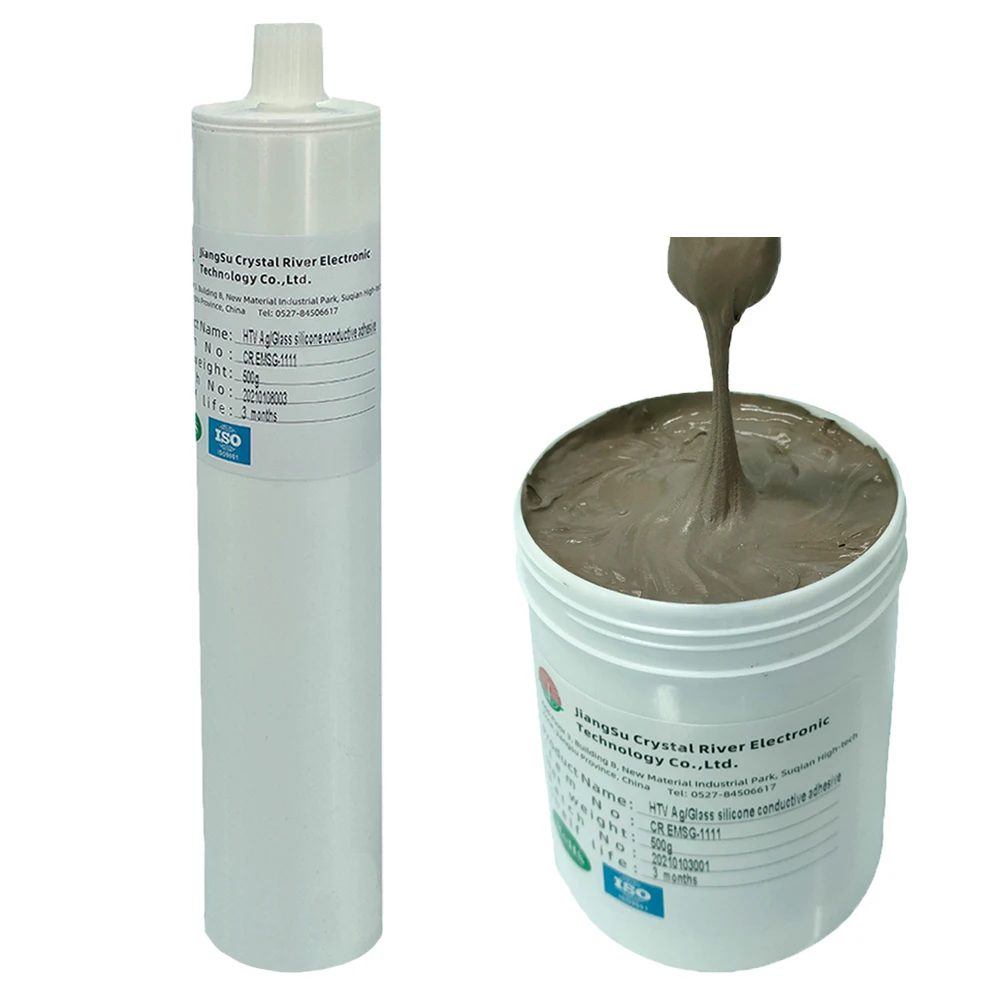 Htv Conductive Glue Ag/glass Conductive Adhesive Powder