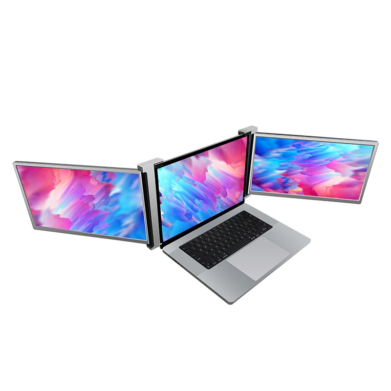 2022 Wholesale New Trend HDR 1080P IPS 15 inch portable attachable laptop monitor