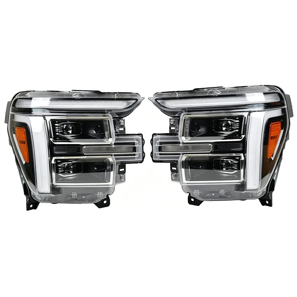 Premium LED Headlamp Upgrade C OEM RL3Z13008E Full LED Front Lighting Assembly for Ford F-150 2024 2025