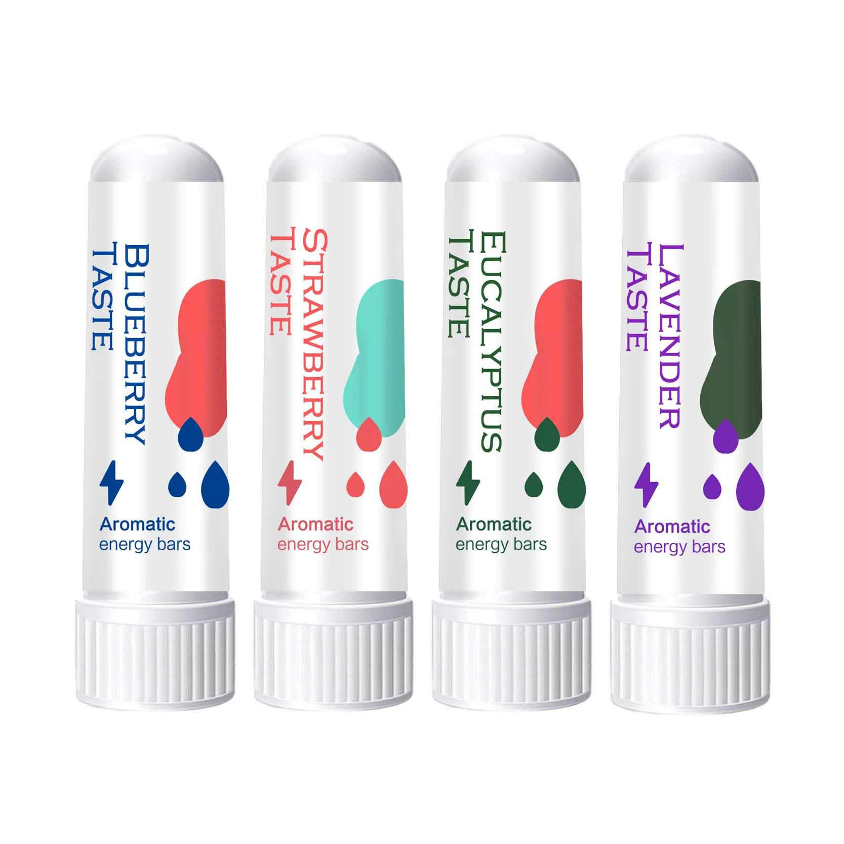 Daily Aromatherapy Nasal Inhalers Set All Day Aromatherapy Therapeutic