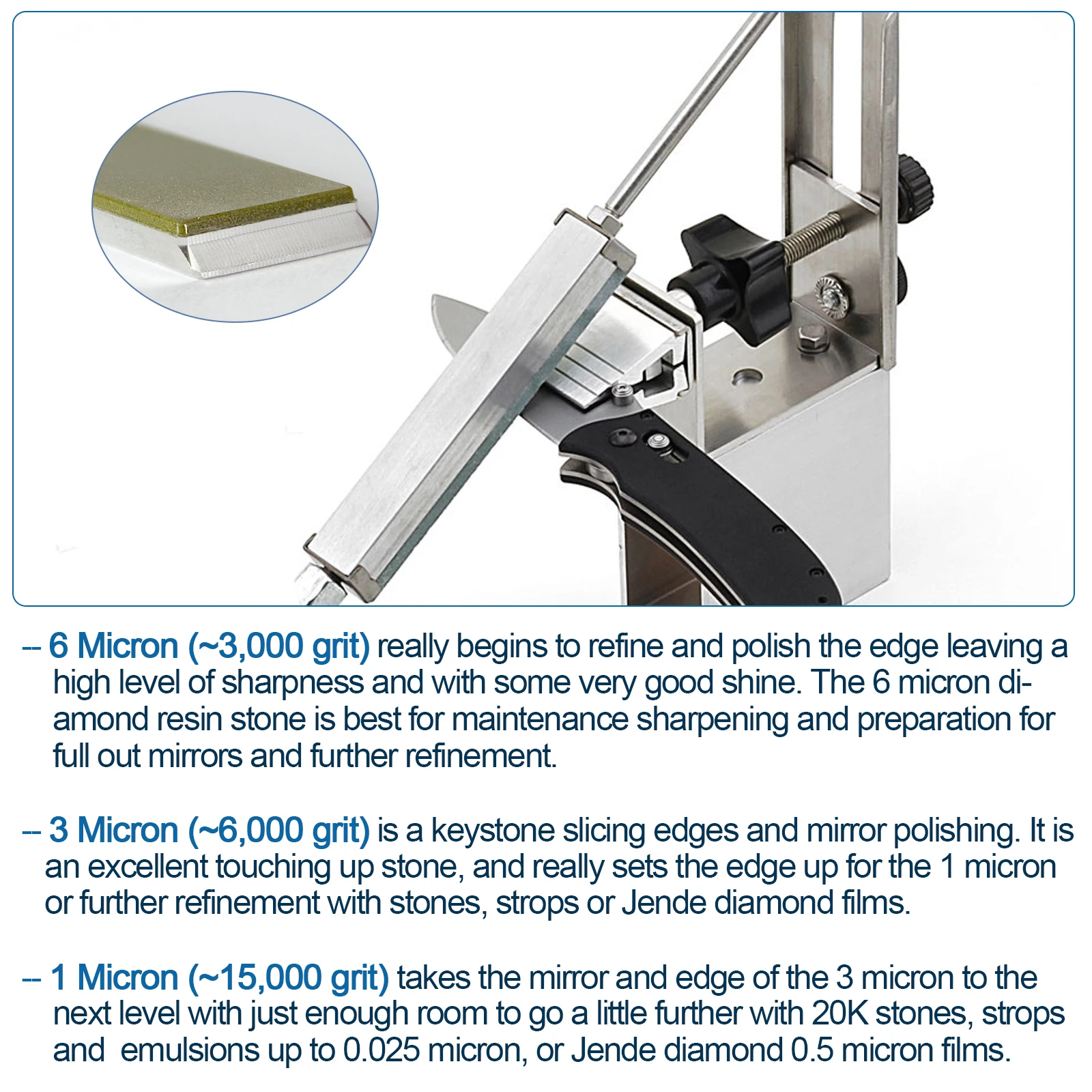 Jende Ceramic Sharpening Steel Set