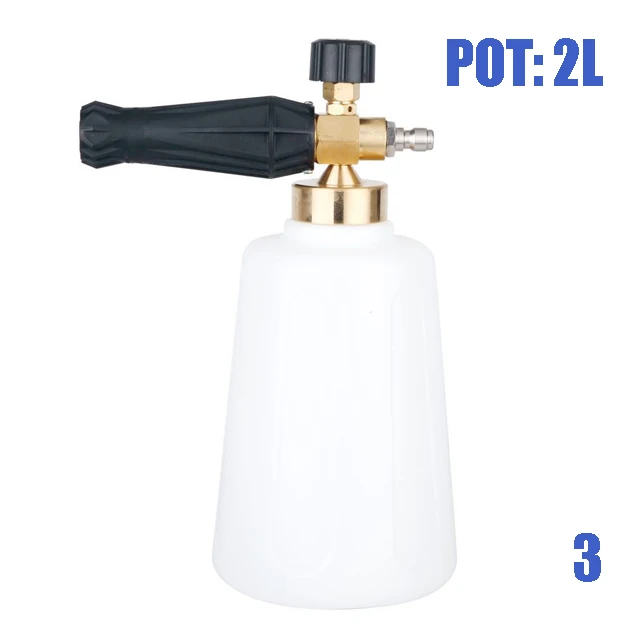 
 Регулируемая пушка для снежной пены, пистолет-распылитель для мойки автомобиля/сопло с быстроразъемным фитингом 1/4 дюйма  