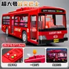 Autobus rosso oversize con suoni, luci e inerzia - porte apribili