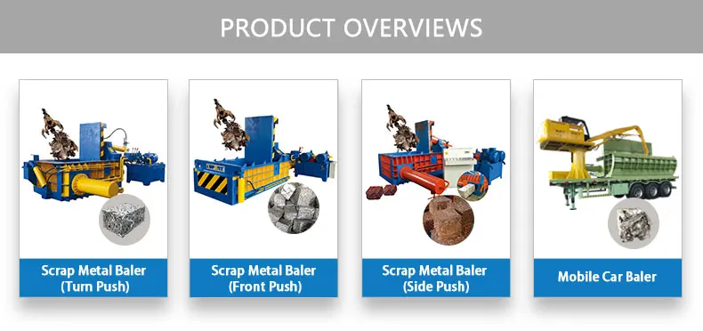 Scrap Metal Extruder Baling Press Machine