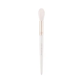 Cosmetic brush Snow White series flame shape highlight brush goat hair makeup tools wooden handle