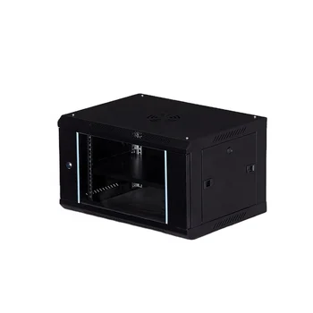 6U Network Rack Server Rack 19 Inches Wall Cabinet High Quality Static Loading 40 Kg Toughened Glass Door or Mesh Door CN;HEB
