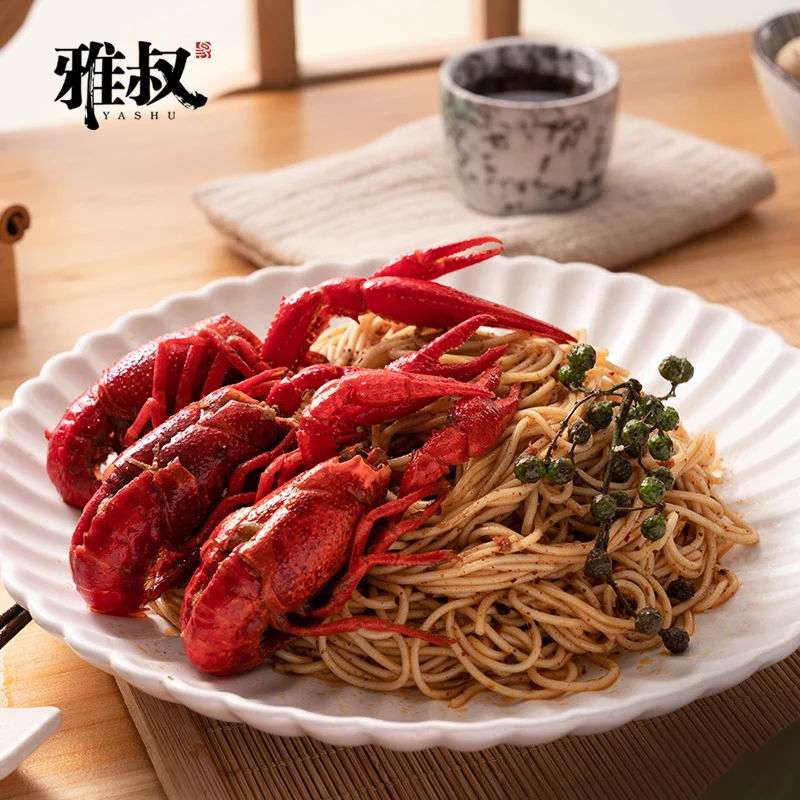 
Китайский острый Раков С уникальным вкусом, нежареная рамен-лапша 