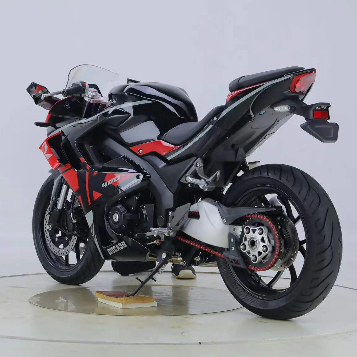 Double Cylinder Water Cooling Engine Ducasu Euro Motorcycle - Main Image