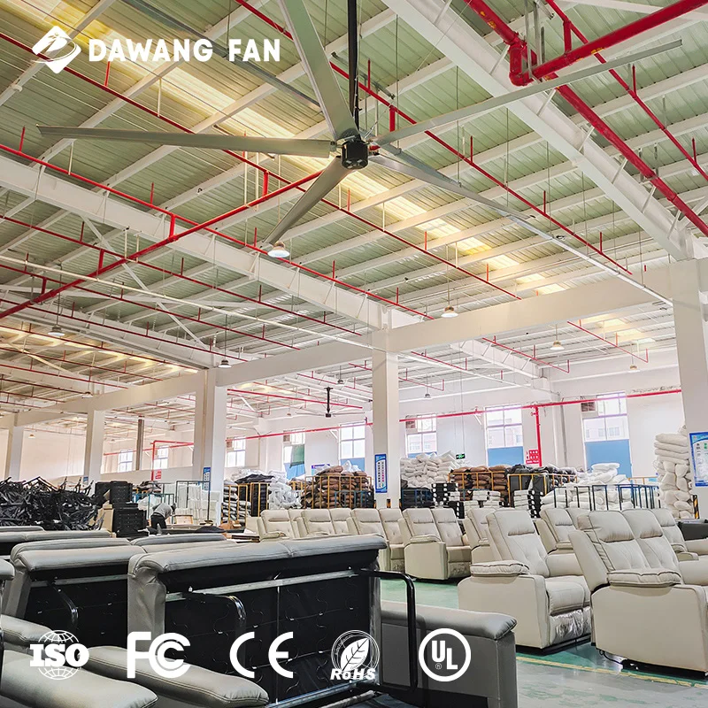 リバーシブル10フィート大型HVLS産業用天井ファン 大型電動倉庫換気用 ビッグアス吊り下げタイプ メトロ メトロスタイル