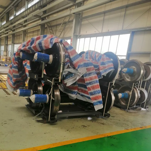 High Quality Railway Train Wheelset Forged Industrial Steel Freight Wagon Wheel Sets