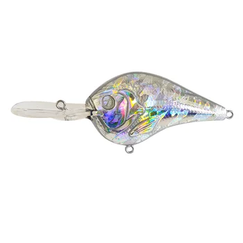 CHEERY Hot Selling 9.5cm 10g Unpainted Blank Lure Body, Laser Gold Foil Long Lip Crankbait Blank for Export – Lure – view 2