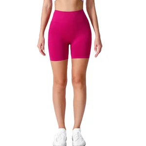 Sportswear Yoga Fitness Running Shorts Scrunch Butt Tummy Control Sport Gym Shorts Women