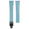 light blue + black buckle
