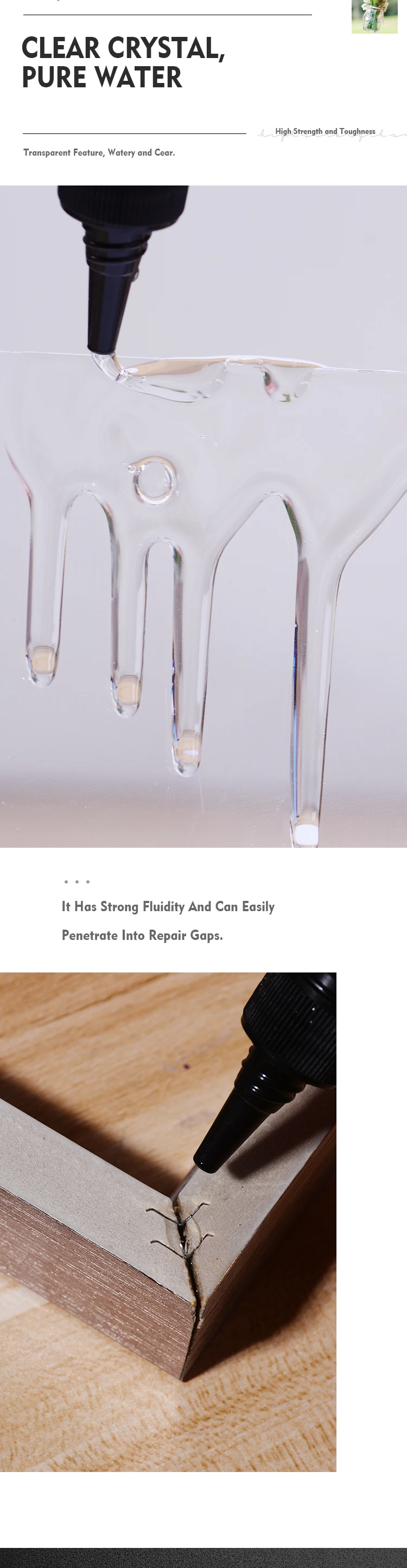 Free Sample 30ml Quick Dry Sample Power Instant Glue 502 Super Glue