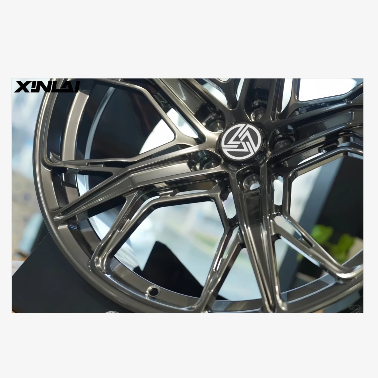 XINL Custom 18-22 Inch Passenger Wheels Deep Concave Forged Polished Lip 5x120 5x112 40mm ET for E60 F10 E30 E46 New Condition - Image 1