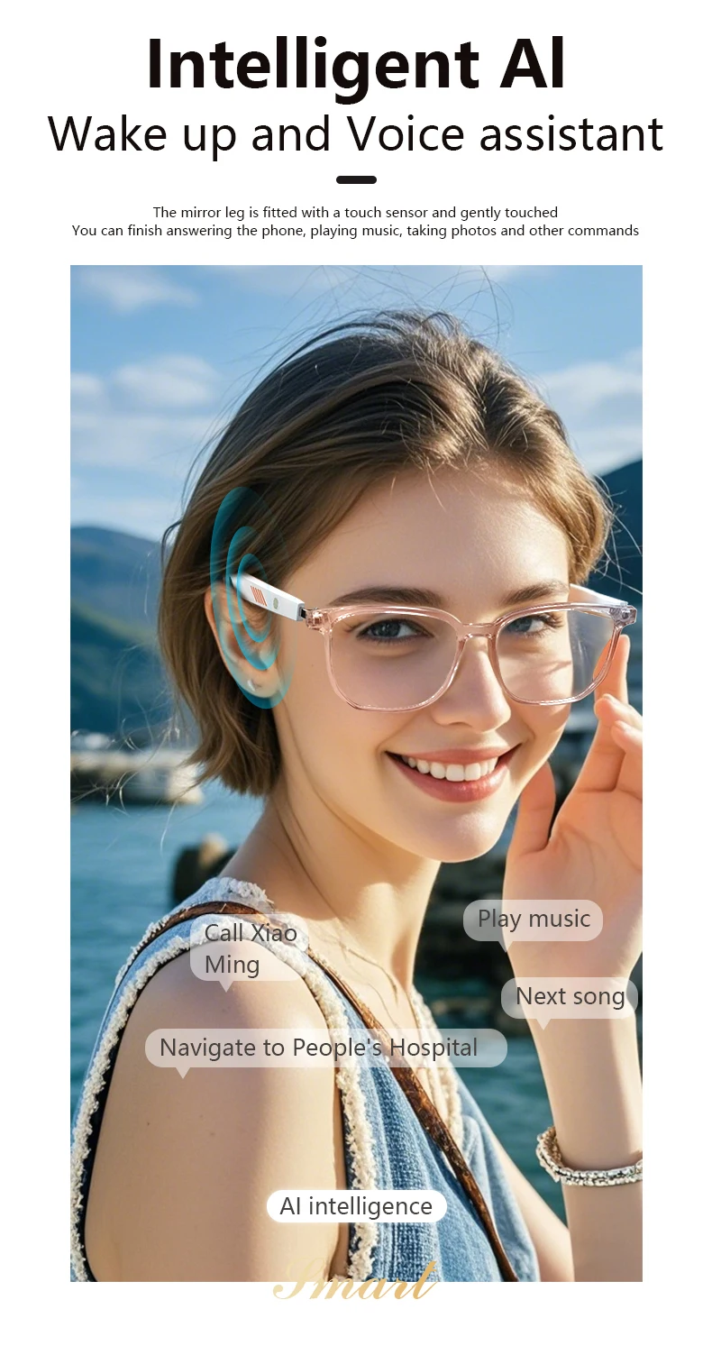 If you are searching for a supplier of a product with perfect quality control and highly competitive prices, which gives you an advantage in expanding your local market, then contact us now!  Competitive suppliers of  2026 MZ06 Intelligent Photochromic Sunglasses with BT Music Voice Assistant Anti-blue Light Sports Smart Glasses for Men