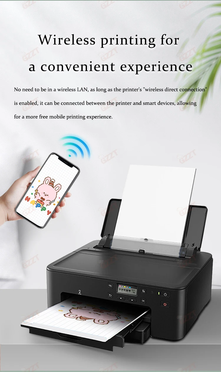 Dual Paper Feed Design Digital Cake Printer Baked Goods Edible A4 Wafer ...