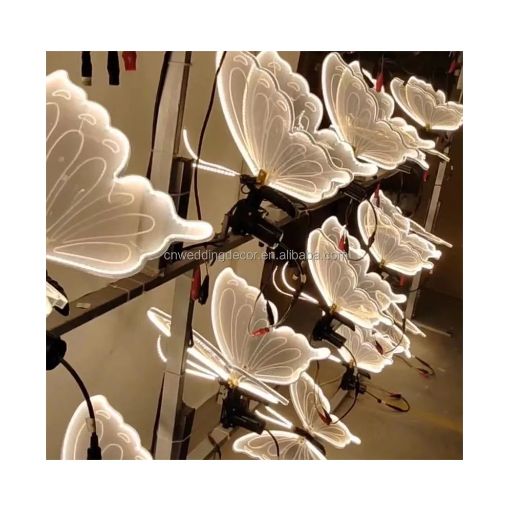 Cleasr Electric Butterfly for Balloon Decoration Birthday Electric butterfly Wedding  Party