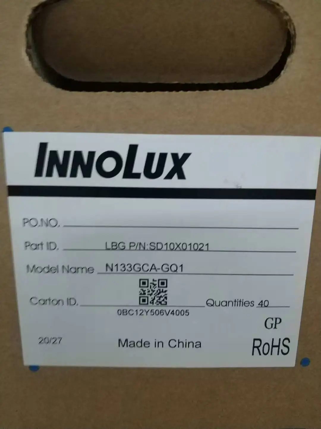 DALLE ÉCRAN LCD LED type Chimei Innolux N140HCE-G51 15.6 1920x1080