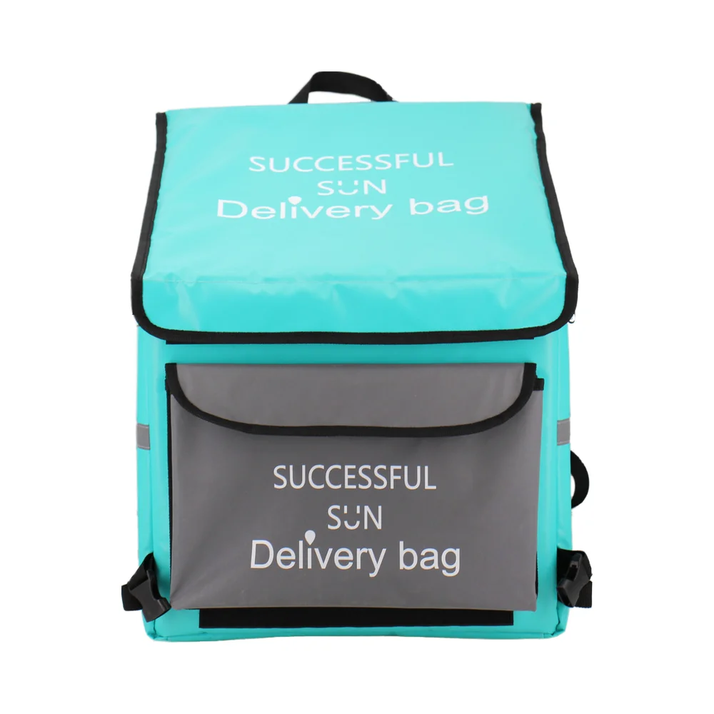 product thermal pizza delivery bag motorcycles custom large expandable insulated food delivery backpack-2