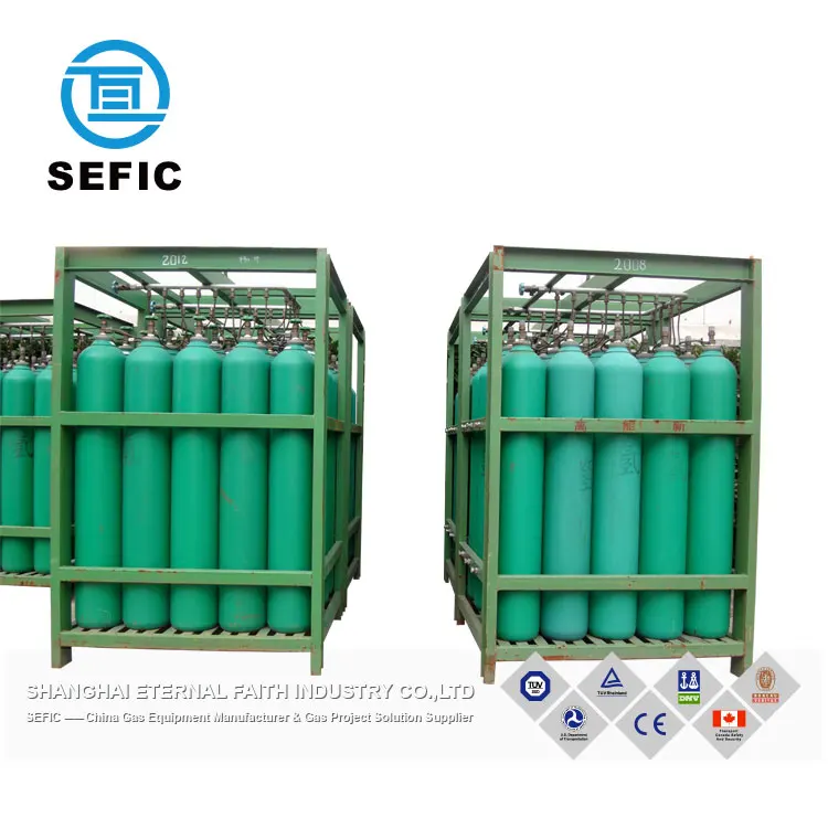 Different Color Inflate Balloons High Pressure Hydrogen Gas Cylinder