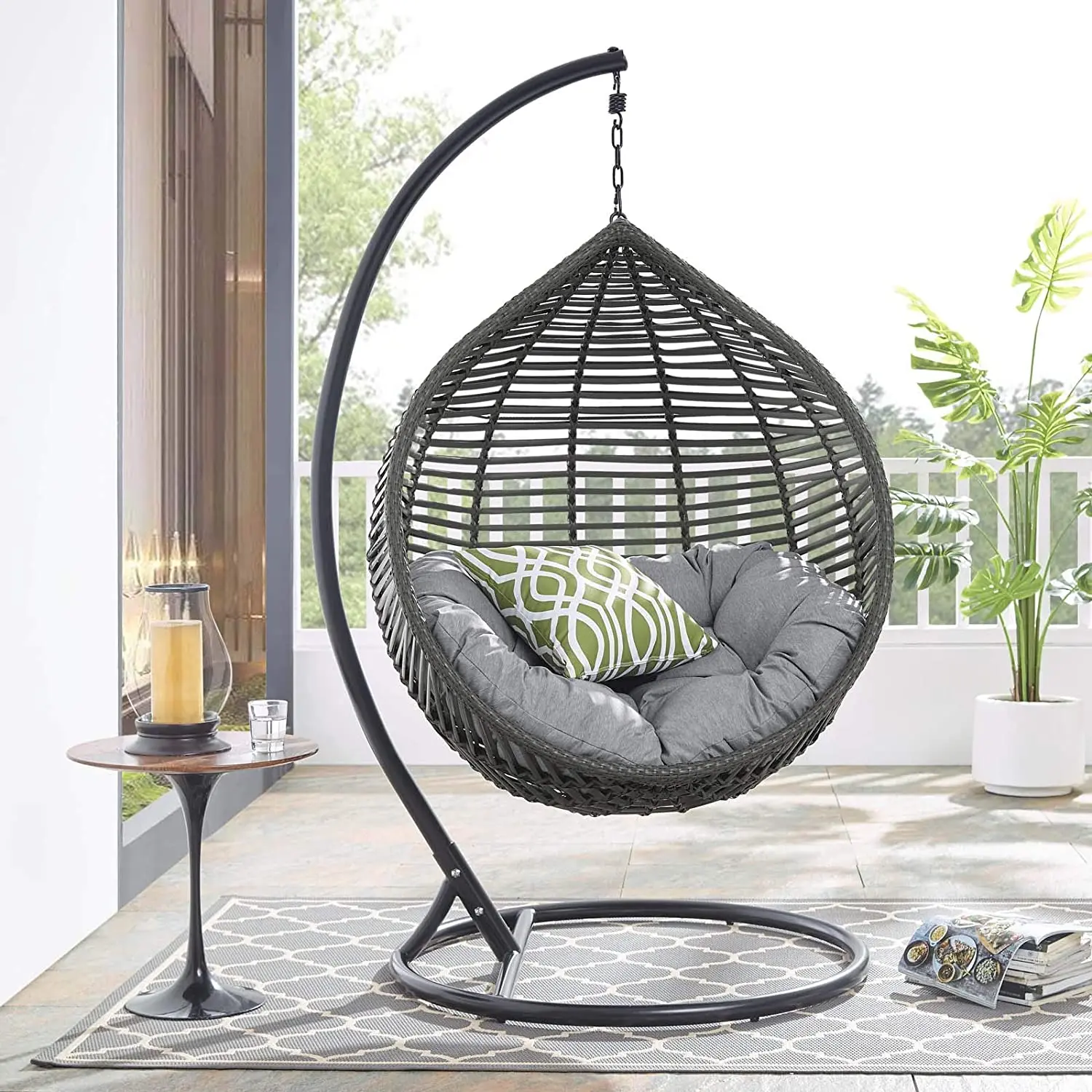 cage chair swing