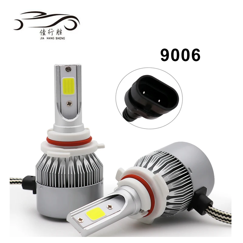 K1 Car Headlight Bulb LED Lamp C6 H1 H4 H7 H11 9005 9006 36W