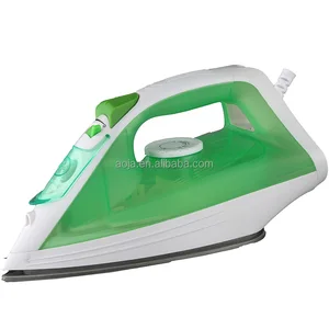 New Factory Wholesale Electric Steam Iron Portable with Self-Cleaning Vertical Steam Ceramic Soleplate for Home & Hotel Use