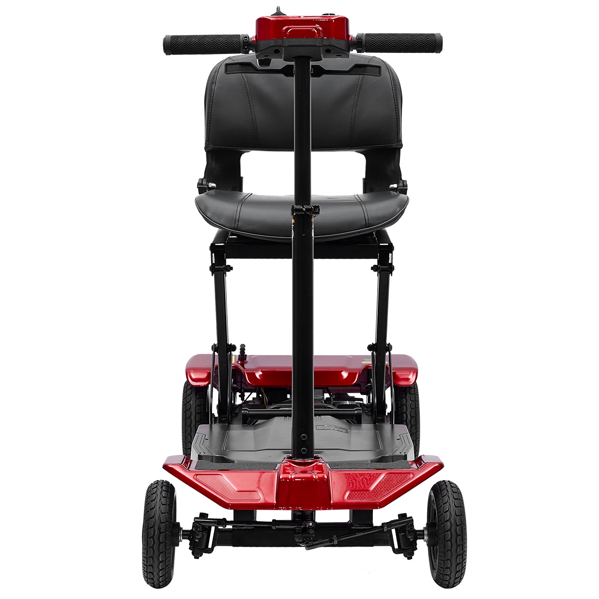 Compact Foldable Lightweight 4 Wheel Auto-folding   Foldable Lightweight Mobility Electric Scooter for Elderly Foldable