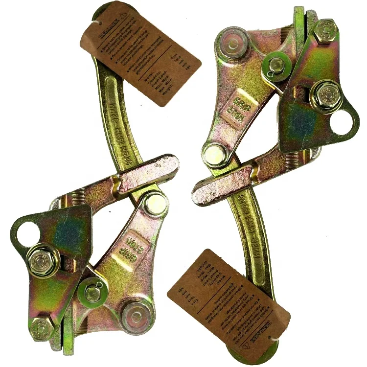 2 Ton SELF GRIPPING CLAMPS Cable Pulling Cable Gripers Wire Cable Clamp
