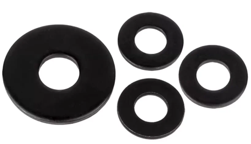 product highly recommended carbon steel blackened enlarged flat washer din9021 flat washer with large outer diameter-63