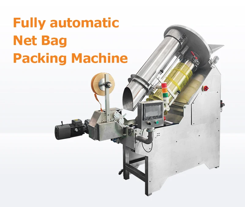 Automatic Net Bag Packing Machine with Stainless Steel 304/316 Construction 30bag/min Capacity and 1.5 Years Warranty