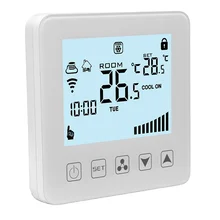 Smart Wi-Fi CZARNY Thermostat for Central Air Conditioning Fan Coil Units Cooling System AC with Floor Heating Parts