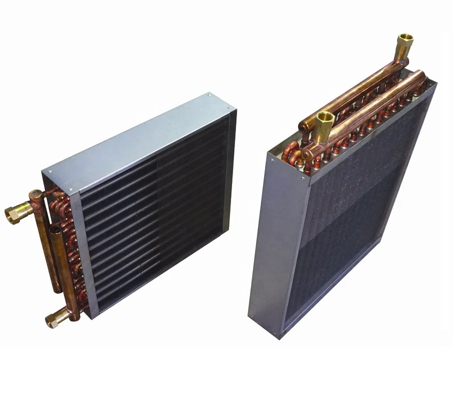 Industrial Gas-Powered Wood Furnace Hydronic Copper Tubing