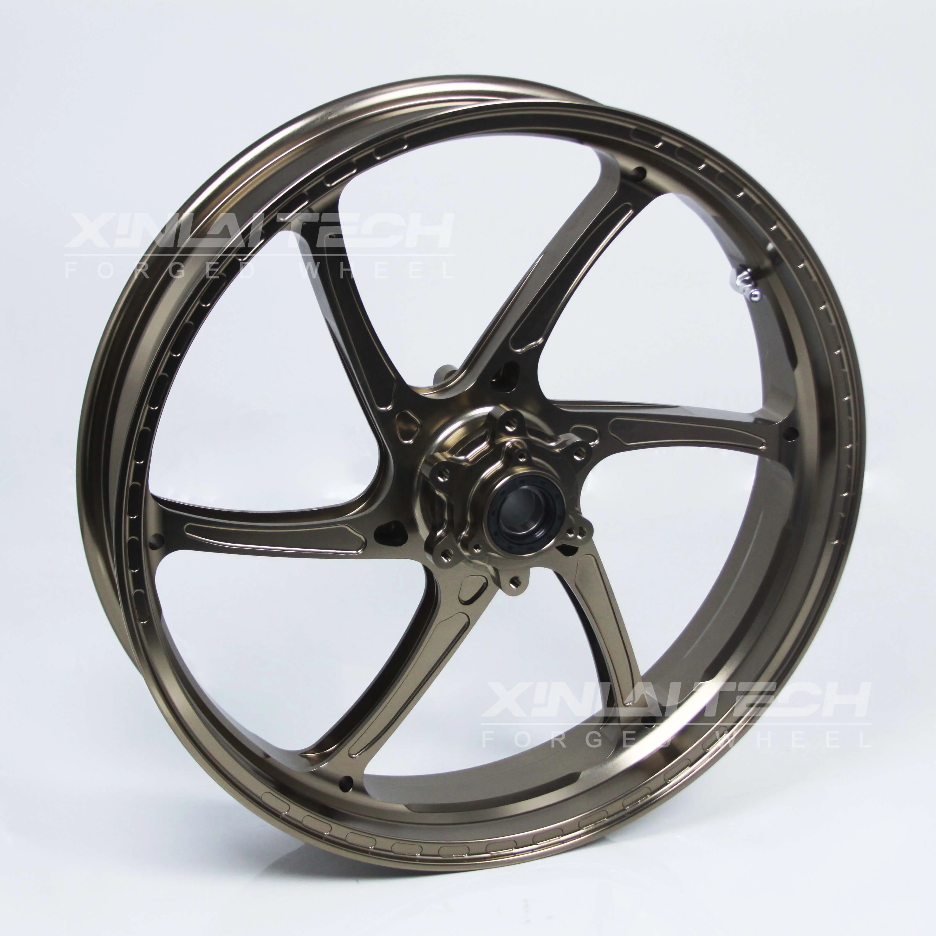 XL Customized Motorcycle Motorbike Aluminum Light Weight Forged Wheels for BMW S1000rr/s1000rrm Sportbike Street Bike Wheels - Image 3