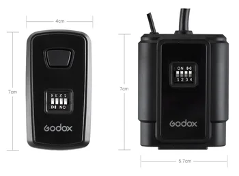 Godox DM-16 Channel Wireless Radio Remote Studio Flash Trigger for Cameras detail image