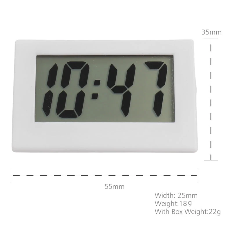 Customizable Mini Minimalist Electronic Bedside Clock Promotional Gift Cute Student Clock Small Triangle Clock