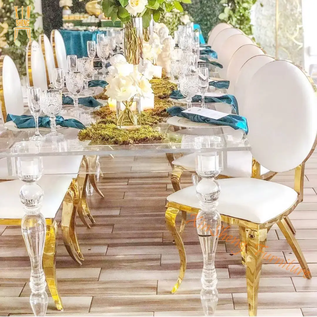 結婚式用ダイニングテーブル透明透明アクリル長方形| Alibaba.com