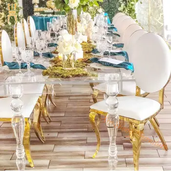 結婚式用ダイニングテーブル透明透明アクリル長方形| Alibaba.com