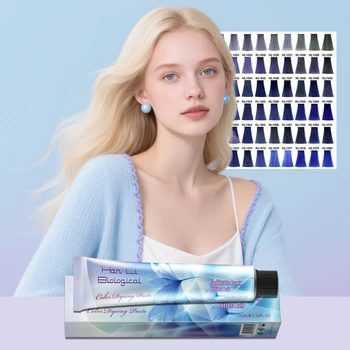 Botanical Extracts Hair Color Vibrant Results Fade-Resistant No Ammonia Nourishing Formula Hair Color Cream