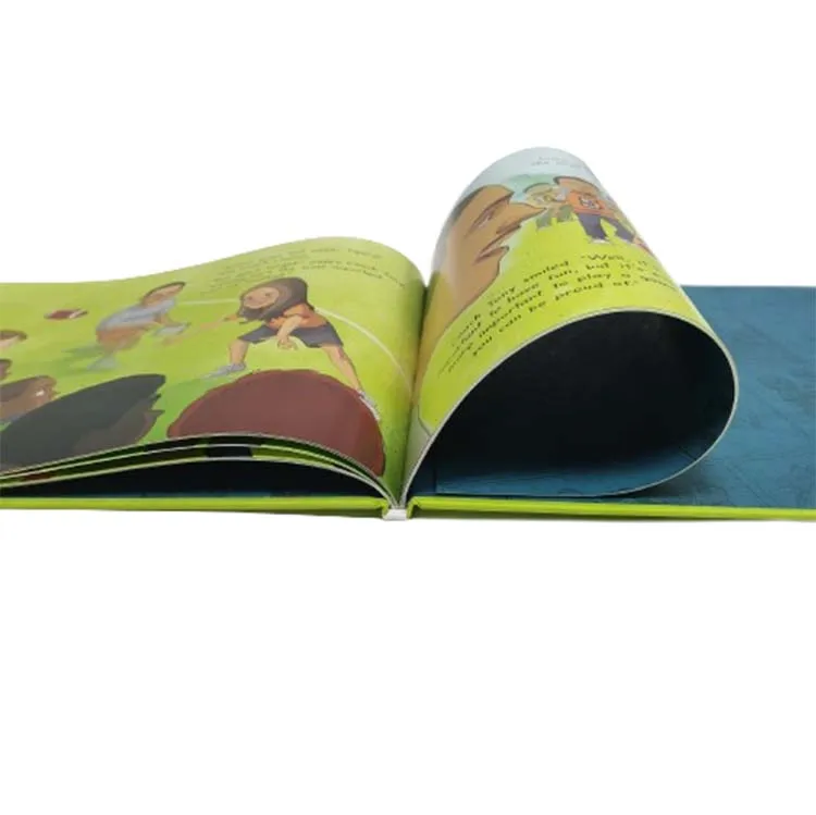 Hardcover Book Printing Children Coloring Illustration Story Hardback Binding Square/portrait/landscape