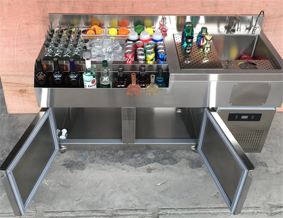 Modern Idea Bartender Work Bench - Efficient & Cheap