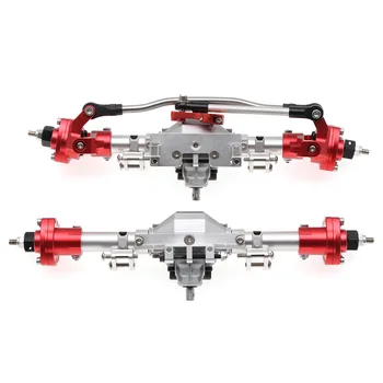 1/10 RCロッククローラー SCX10用 新フロント＆リアポータルアクスル