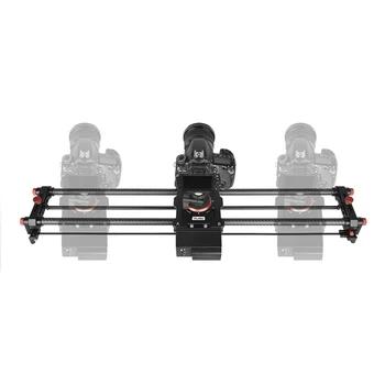 YELANGU L80RC Professional Motozied Video Camera Slider Carbon Fiber Track Rail with Mute Motor Time Lapse Wireless Control detail image
