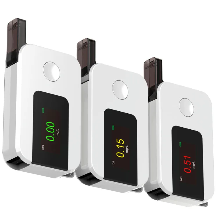 Portable Breathalyzer LCD Display Alcohol Detector Meter 2025 Digital Electrochemical Alcohol Tester Alcoholmeter