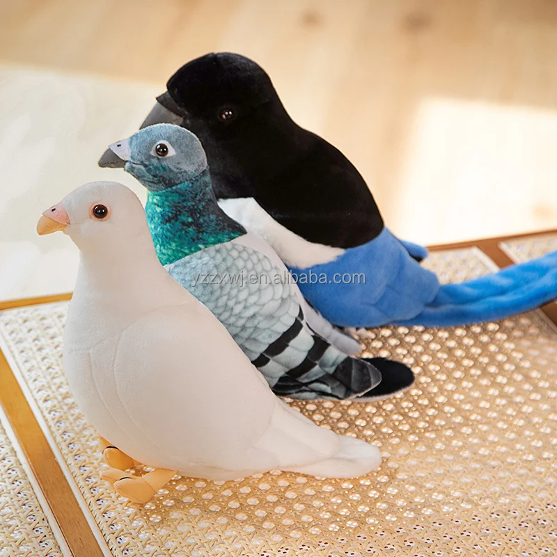 快適なぬいぐるみ青い鳩ぬいぐるみぬいぐるみぬいぐるみピジョン