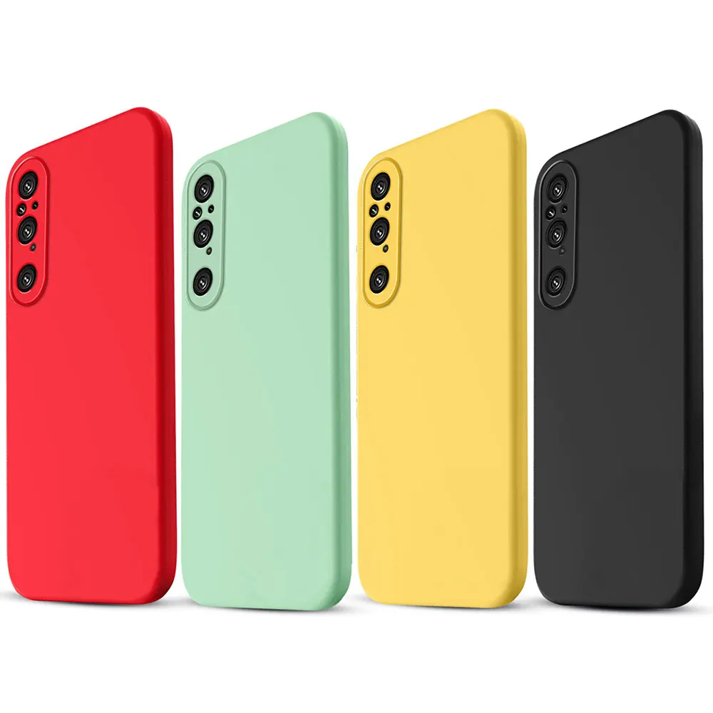 Laudtec LX153 Solid color phone case with Anti fall wear-resistant comfortable to the touch For Sony Xperia 10