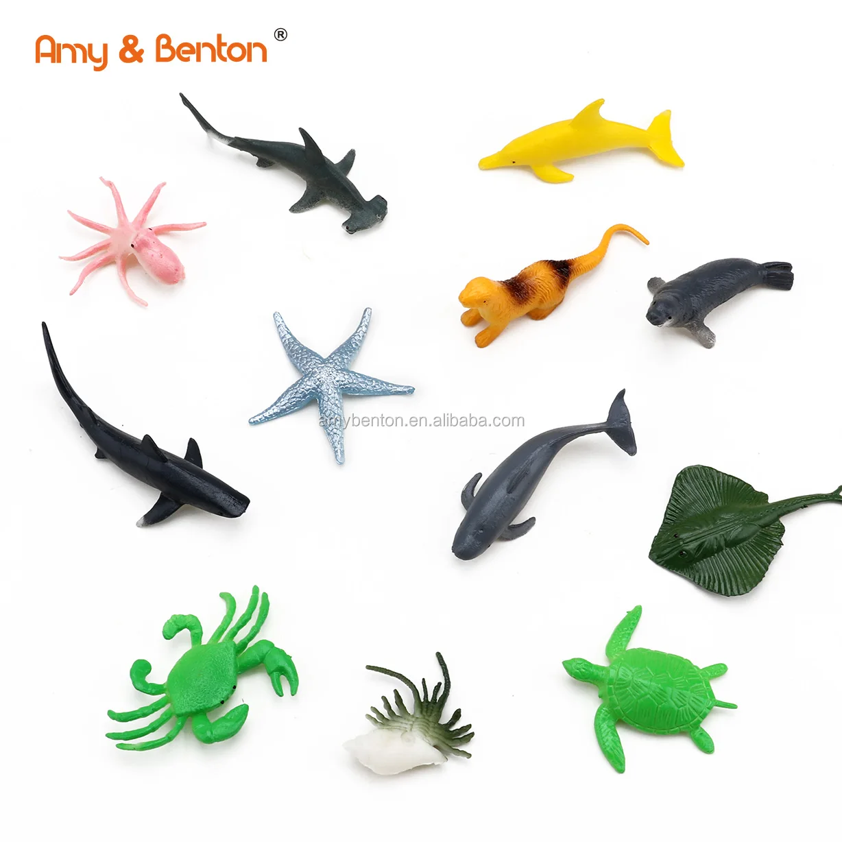 12types Sea Animals Figure Toys,3d Realistic Plastic Marine Toy Figures,Ocean  Underwater Creatures Action Models - Buy Sea Ocean Animal,3d Animal  Model,Realistic Animal Toy Product on 